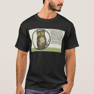 T-shirt un vieux hibou sage