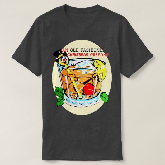 T-shirt Un voeu de Noël à l'ancienne (Design devant)