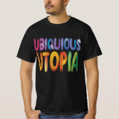 T-shirt Un voyage à travers l'utopie omniprésente (Devant)