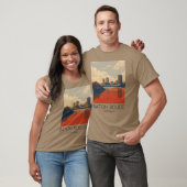 T-shirt Un voyage d'art Imprimer Baton Rouge 1 (Unisexe)