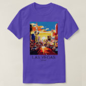 T-shirt Un voyage d'art Imprimer Las Vegas Nevada US 1 (Design devant)