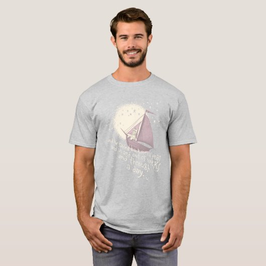 T-shirt Un voyage d'un an avec Max (Devant entier)