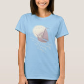 T-shirt Un voyage d'un an avec Max (Devant)