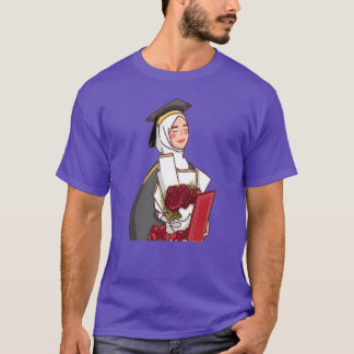T-shirt Un voyage radieux célébrant le triomphe d'un diplô