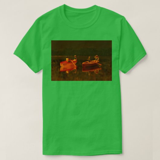 T-shirt Un voyage romantique (Design devant)