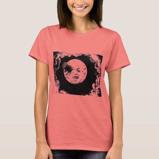 T-shirt Un voyage sur la Lune (Devant)