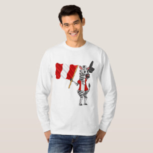 T-shirt Un Zèbre Péruvien