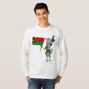 T-shirt Un zèbre vanuatuan