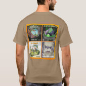 T-shirt #UnAbominableSnowman le plus Recherché (Dos)