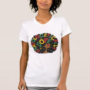 T-shirt Unapologely Dope Black Girl Afro