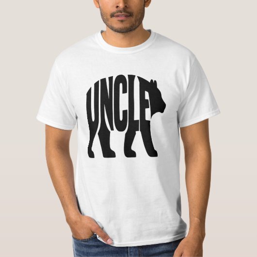 T-shirt Uncle Bear  (Devant)