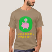 T-shirt Uncle Bubba Mondes Meilleur Amusant (Devant)