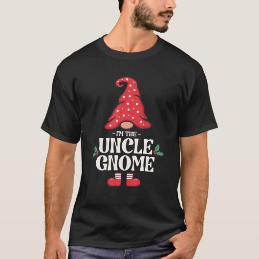 T-shirt Uncle Gnome Funny Family Matching Group (Devant)
