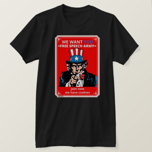 t-shirt "UNCLE SAM" (Design devant)