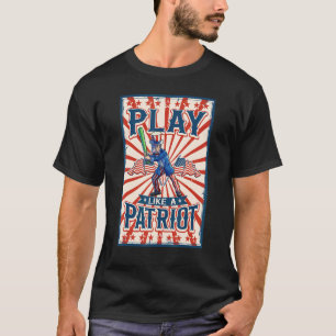 T-shirt Uncle Sam 4 juillet Femmes Hommes American Usa Dra