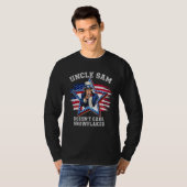 T-shirt Uncle Sam Doesn't Care Snowflakes Sarcastic (Devant entier)