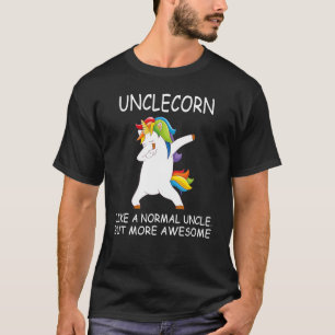 T-shirt Unclecorn Dabbing Unicorn Funny Uncle Unicorn Chri