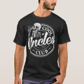 T-shirt Uncles cool Club Uncles Drôle Nouvel Oncle (Devant)