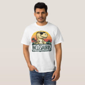 T-shirt Unclesaurus Dinosaur Uncle Saurus Fête des pères (Devant entier)