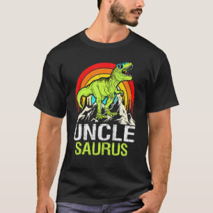 T-shirt Unclesaurus Dinosaure Vintage Oncle Saurus Famille