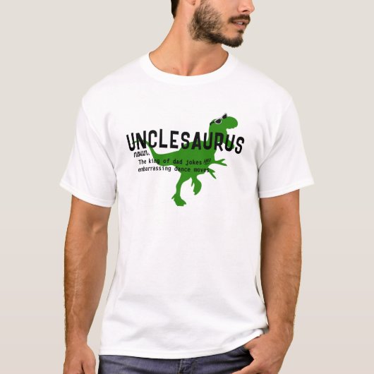 T-shirt UNCLESAURUS - Drôle Dinosaure Uncle Définition (Devant)