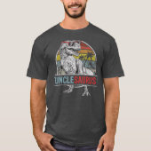 T-shirt Unclesaurus Funny T Rex Dinosaure Oncle saurus (Devant)