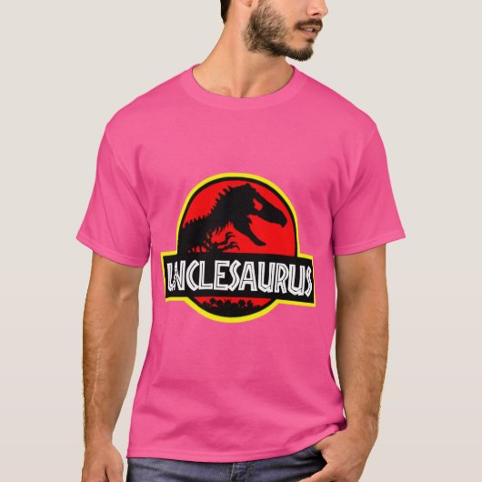 T-shirt Unclesaurus Re Funny Uncle s retro (Devant)