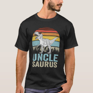 T-shirt Unclesaurus T Rex Dinosaur Uncle Saurus Famille Di