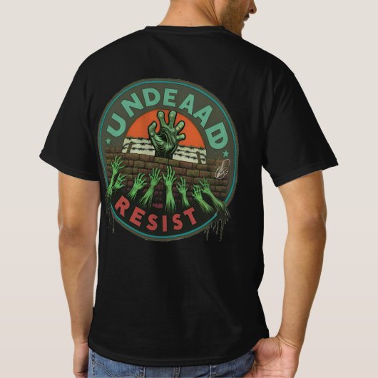 T-shirt Undeaad Resist Vintage (Dos)
