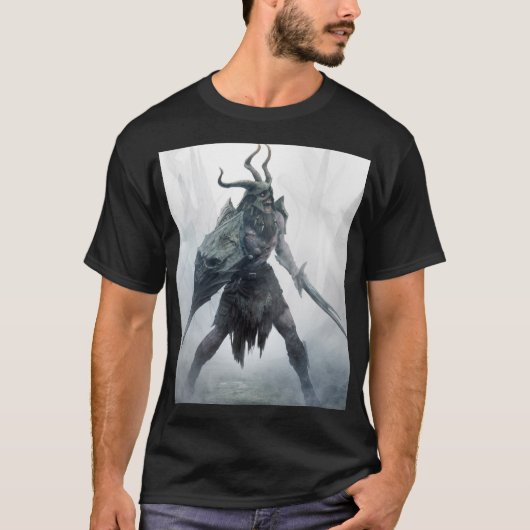 T-shirt Undead Draugr Warrior (Devant)