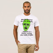 T-shirt Undead Zombie Head - Dit drôle - Craving Flesh (Devant entier)