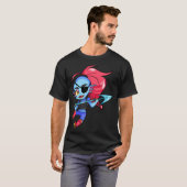 T-shirt Undyne (Devant entier)