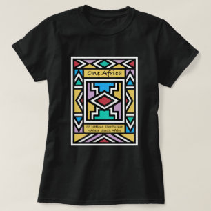 T-shirt Une Afrique – Ndebele – Afrique du Sud & Zimbabwe
