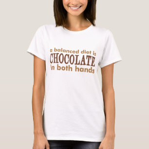 T-shirt Une alimentation équilibrée est…