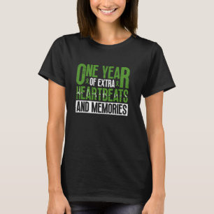 T-shirt Une Année De Coeurs Et De Souvenirs Supplémentaire