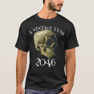 T-shirt Une Année de Vintage 2046 2024 2025 2026 2027 2028