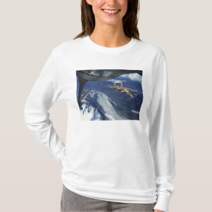 T-shirt Une Armée de l'Air d'USA F-15C Eagle se plaçant