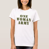 T-SHIRT UNE ARMÉE FEMME (Devant)