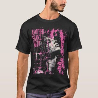 T-shirt UNE AUTRE NUIT SILENCIEUSE — Rose Gothique
