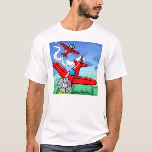 T-shirt Une aventure de vol (Devant)