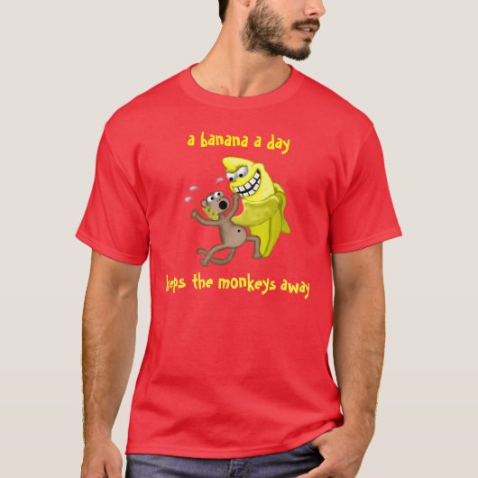 T-shirt une banane par jour (Devant)