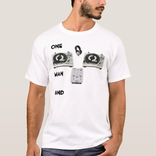 T-shirt Une bande d'homme (Devant)