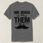T-shirt Une Barbe Pour Les Régler Toutes Les Mèmes Drôle D (Design devant)