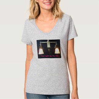 T-shirt Une belle double lampe vintage