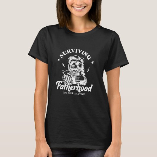 T-shirt Une Bière À La Fois (Devant)