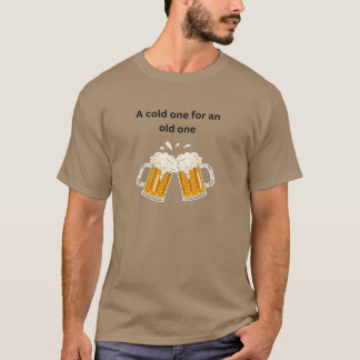 T-shirt Une bière fraîche