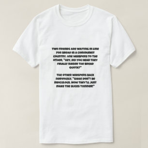 T-shirt Une blague d'IA sur le communisme