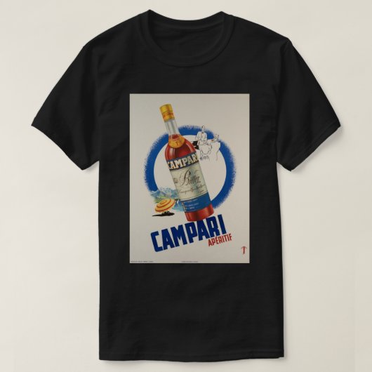 T-shirt Une Bouteille De Boisson (Design devant)