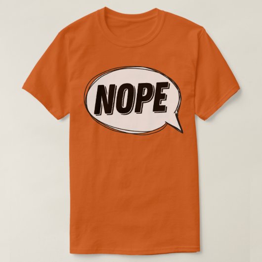 T-shirt Une bulle de la parole (Design devant)