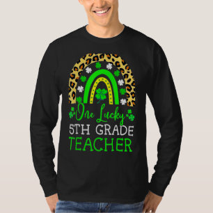 T-shirt Une chance d'être un enseignant de 5e année St Pat